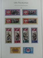 DDR gestempelt besammelt mit Anfangswerten in 3 Leuchtturm-Alben #MA181