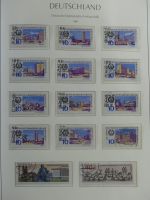 DDR gestempelt besammelt mit Anfangswerten in 3 Leuchtturm-Alben #MA181