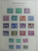 DDR gestempelt besammelt mit Anfangswerten in 3 Leuchtturm-Alben #MA181