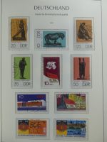 DDR gestempelt besammelt mit Anfangswerten in 3 Leuchtturm-Alben #MA181