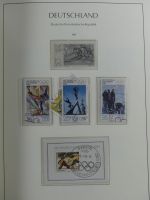 DDR gestempelt besammelt mit Anfangswerten in 3 Leuchtturm-Alben #MA181