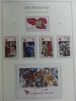 DDR gestempelt besammelt mit Anfangswerten in 3 Leuchtturm-Alben #MA181