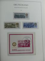 DDR gestempelt besammelt mit Anfangswerten in 3 Leuchtturm-Alben #MA181