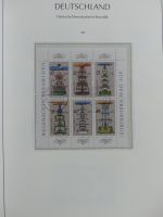 DDR gestempelt besammelt mit Anfangswerten in 3 Leuchtturm-Alben #MA181