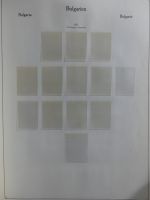 Bulgarien ab Klassik besammelt mit sehr hohem KW in 4 Alben #MA183