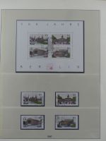 Berlin ab 1948 gestempelt teilbesammelt in 2 Lindner Alben #MA185