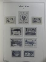 Isle of Man Leuchtturm Text 1973-2003 im Leuchtturm Binder #MA186