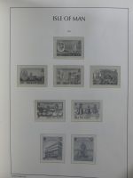 Isle of Man Leuchtturm Text 1973-2003 im Leuchtturm Binder #MA186