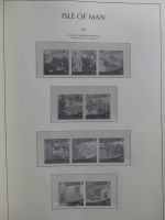 Isle of Man Leuchtturm Text 1973-2003 im Leuchtturm Binder #MA186