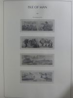 Isle of Man Leuchtturm Text 2004-2016 im Leuchtturm Binder #MA187