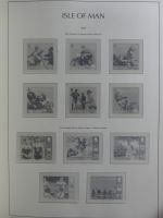 Isle of Man Leuchtturm Text 2004-2016 im Leuchtturm Binder #MA187