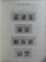 Isle of Man Leuchtturm Text 2004-2016 im Leuchtturm Binder #MA187