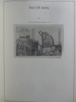 Isle of Man Leuchtturm Text 2004-2016 im Leuchtturm Binder #MA187