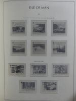 Isle of Man Leuchtturm Text 2004-2016 im Leuchtturm Binder #MA187