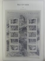 Isle of Man Leuchtturm Text 2004-2016 im Leuchtturm Binder #MA187