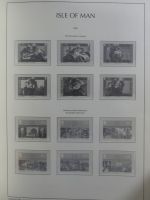 Isle of Man Leuchtturm Text 2004-2016 im Leuchtturm Binder #MA187