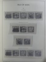 Isle of Man Leuchtturm Text 2004-2016 im Leuchtturm Binder #MA187