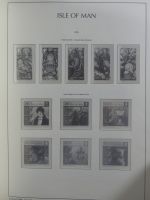 Isle of Man Leuchtturm Text 2004-2016 im Leuchtturm Binder #MA187