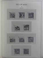 Isle of Man Leuchtturm Text 2004-2016 im Leuchtturm Binder #MA187