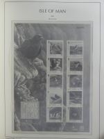 Isle of Man Leuchtturm Text 2004-2016 im Leuchtturm Binder #MA187