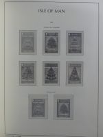 Isle of Man Leuchtturm Text 2004-2016 im Leuchtturm Binder #MA187