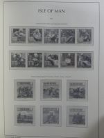 Isle of Man Leuchtturm Text 2004-2016 im Leuchtturm Binder #MA187