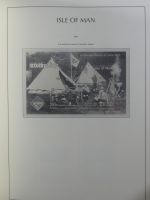 Isle of Man Leuchtturm Text 2004-2016 im Leuchtturm Binder #MA187