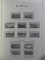 Isle of Man Leuchtturm Text 2004-2016 im Leuchtturm Binder #MA187