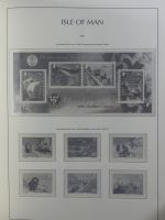 Isle of Man Leuchtturm Text 2004-2016 im Leuchtturm Binder #MA187