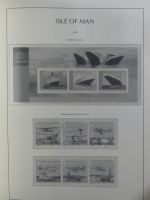 Isle of Man Leuchtturm Text 2004-2016 im Leuchtturm Binder #MA187