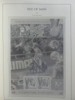 Isle of Man Leuchtturm Text 2004-2016 im Leuchtturm Binder #MA187