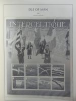 Isle of Man Leuchtturm Text 2004-2016 im Leuchtturm Binder #MA187