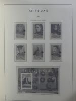 Isle of Man Leuchtturm Text 2004-2016 im Leuchtturm Binder #MA187