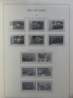 Isle of Man Leuchtturm Text 2004-2016 im Leuchtturm Binder #MA187