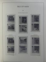 Isle of Man Leuchtturm Text 2004-2016 im Leuchtturm Binder #MA187