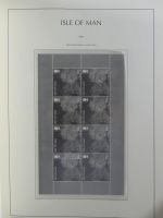 Isle of Man Leuchtturm Text 2004-2016 im Leuchtturm Binder #MA187