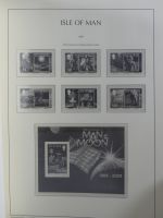 Isle of Man Leuchtturm Text 2004-2016 im Leuchtturm Binder #MA187