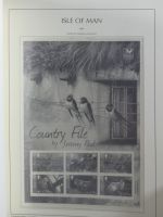 Isle of Man Leuchtturm Text 2004-2016 im Leuchtturm Binder #MA187