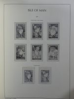 Isle of Man Leuchtturm Text 2004-2016 im Leuchtturm Binder #MA187