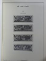 Isle of Man Leuchtturm Text 2004-2016 im Leuchtturm Binder #MA187