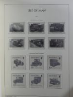 Isle of Man Leuchtturm Text 2004-2016 im Leuchtturm Binder #MA187