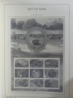 Isle of Man Leuchtturm Text 2004-2016 im Leuchtturm Binder #MA187