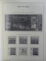 Isle of Man Leuchtturm Text 2004-2016 im Leuchtturm Binder #MA187