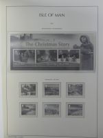 Isle of Man Leuchtturm Text 2004-2016 im Leuchtturm Binder #MA187