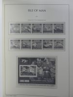 Isle of Man Leuchtturm Text 2004-2016 im Leuchtturm Binder #MA187