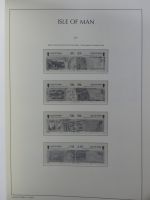 Isle of Man Leuchtturm Text 2004-2016 im Leuchtturm Binder #MA187