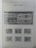 Isle of Man Leuchtturm Text 2004-2016 im Leuchtturm Binder #MA187