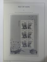 Isle of Man Leuchtturm Text 2004-2016 im Leuchtturm Binder #MA187