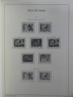 Isle of Man Leuchtturm Text 2004-2016 im Leuchtturm Binder #MA187