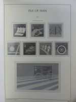 Isle of Man Leuchtturm Text 2004-2016 im Leuchtturm Binder #MA187